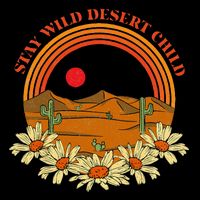 Stay Wild Desert Child Cactus Desert Boho Retro Baby Bodysuit