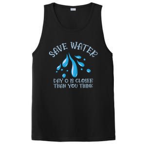 Save Water Day 0 Is Closer World Water Day Save Water Gift PosiCharge Competitor Tank