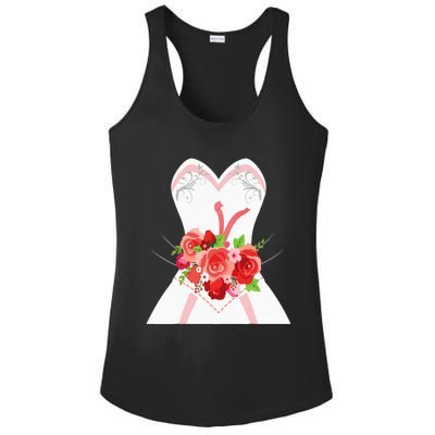 Simple Wedding Dress For Bridal Showers Gift Ladies PosiCharge Competitor Racerback Tank