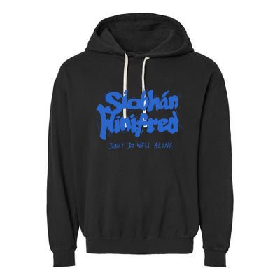 SiobháN Winifred DonT Do Well Alone Garment-Dyed Fleece Hoodie