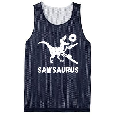 Sawsaurus Woodworker Dinosaurs Carpentry Trex Chainsaw Mesh Reversible Basketball Jersey Tank