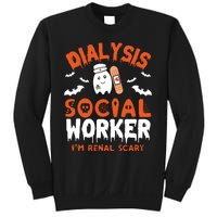 Social Work Dialysis Shirts Halloween Dialysis Social Worker Sweatshirt