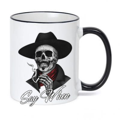 Say When, Doc Holiday 11oz Black Color Changing Mug