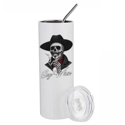 Say When, Doc Holiday Stainless Steel Tumbler