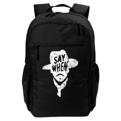 Say When Doc Holiday Backpack