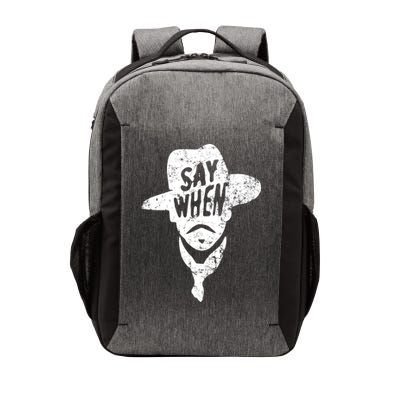 Say When Doc Holiday Vector Backpack