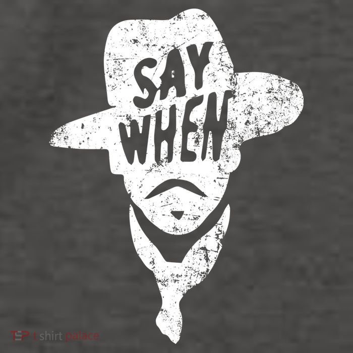Say When Doc Holiday Vector Backpack