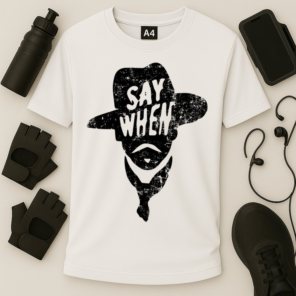 Say When Doc Holiday Performance Shirt