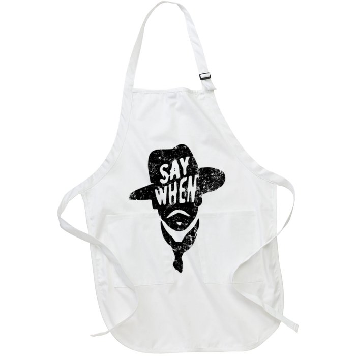 Say When Doc Holiday Apron