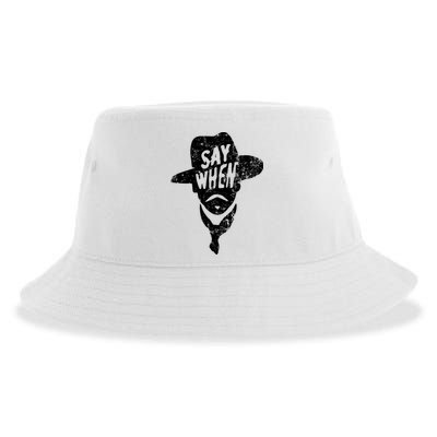 Say When Doc Holiday Sustainable Bucket Hat