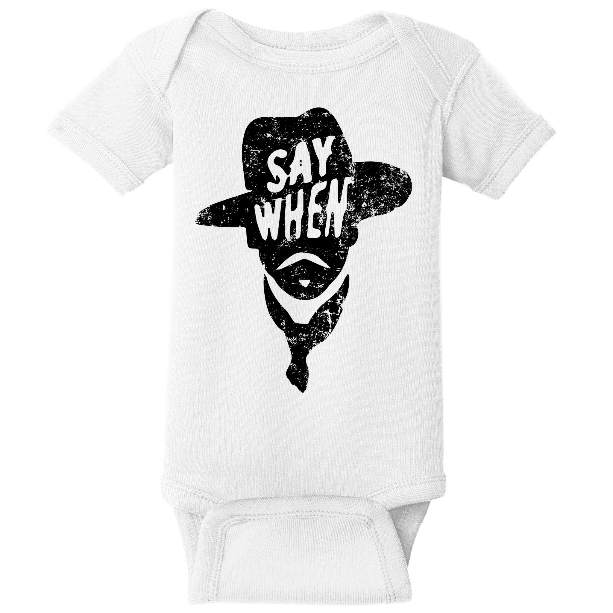 Say When Doc Holiday Baby Bodysuit