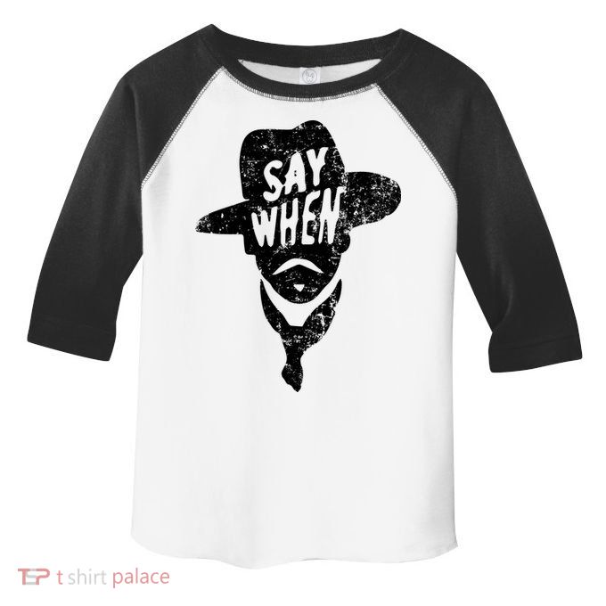 Say When Doc Holiday Toddler Fine Jersey T-Shirt