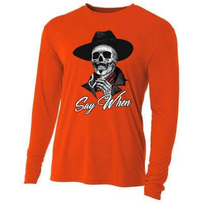 Say When Doc Holiday Cooling Performance Long Sleeve Crew