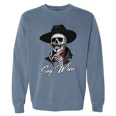 Say When Doc Holiday Garment-Dyed Sweatshirt