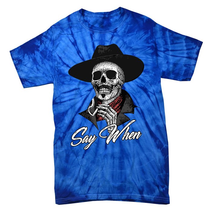 Say When Doc Holiday Tie-Dye T-Shirt