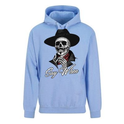 Say When Doc Holiday Unisex Surf Hoodie