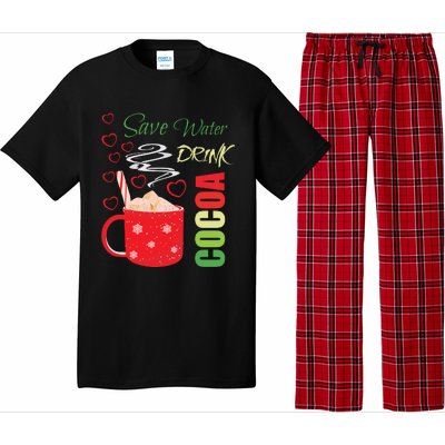 Save Water Drink Cocoa Pajama Set