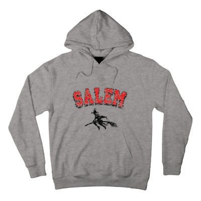 Salem Witches Design Funny Retro Vintage Halloween Tall Hoodie