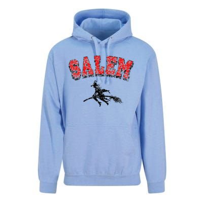 Salem Witches Design Funny Retro Vintage Halloween Unisex Surf Hoodie