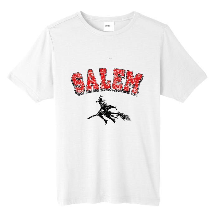 Salem Witches Design Funny Retro Vintage Halloween Tall Fusion ChromaSoft Performance T-Shirt