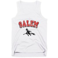 Salem Witches Design Funny Retro Vintage Halloween Tank Top