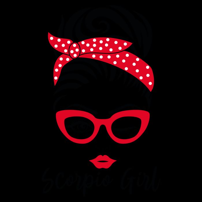 Scorpio Wink Eye Face Wink Eyes Lady Gift Drawstring Bag