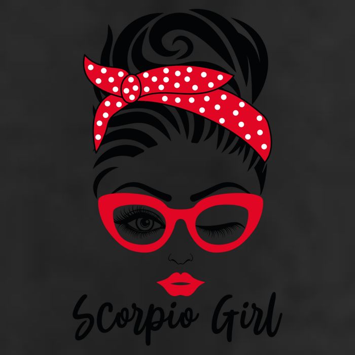 Scorpio Wink Eye Face Wink Eyes Lady Gift 25L Jumbo Tote