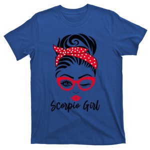 Scorpio Wink Eye Face Wink Eyes Lady Gift T-Shirt