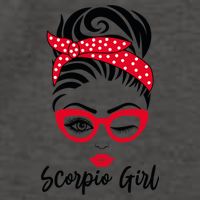 Scorpio Wink Eye Face Wink Eyes Lady Gift Vector Backpack