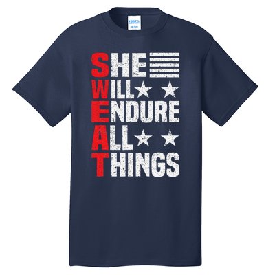 She Will Endure All Things Tall T-Shirt