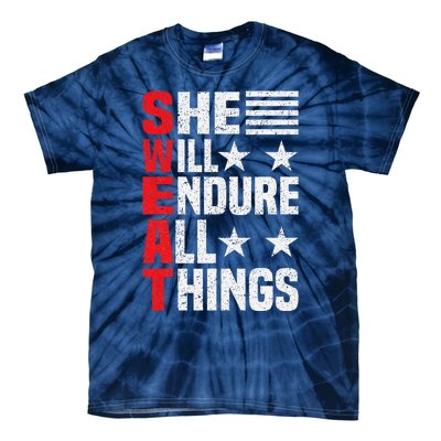 She Will Endure All Things Tie-Dye T-Shirt