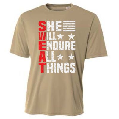 She Will Endure All Things Cooling Performance Crew T-Shirt