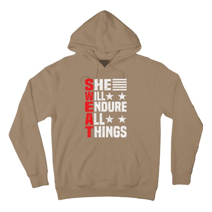 She Will Endure All Things Hoodie