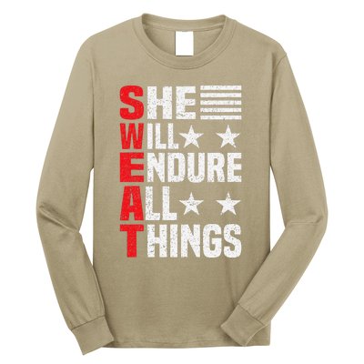 She Will Endure All Things Long Sleeve Shirt