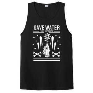 Save Water Every Drop Counts PosiCharge Competitor Tank