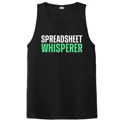 Spreadsheet Whisperer Expert Financial Advisor Gift PosiCharge Competitor Tank