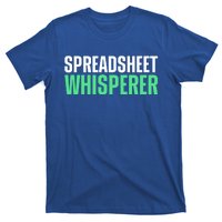 Spreadsheet Whisperer Expert Financial Advisor Gift T-Shirt