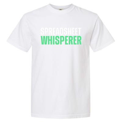 Spreadsheet Whisperer Expert Financial Advisor Gift Garment-Dyed Heavyweight T-Shirt