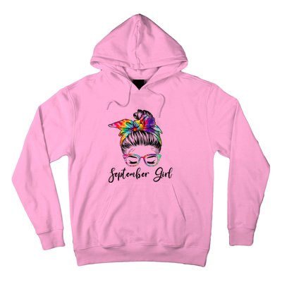 September Wink Eye Face Was Born In September Great Gift Hoodie