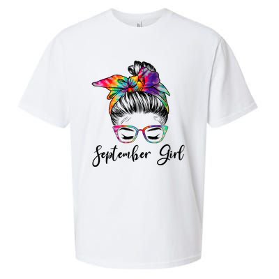 September Wink Eye Face Was Born In September Great Gift Sueded Cloud Jersey T-Shirt