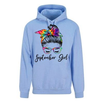 September Wink Eye Face Was Born In September Great Gift Unisex Surf Hoodie