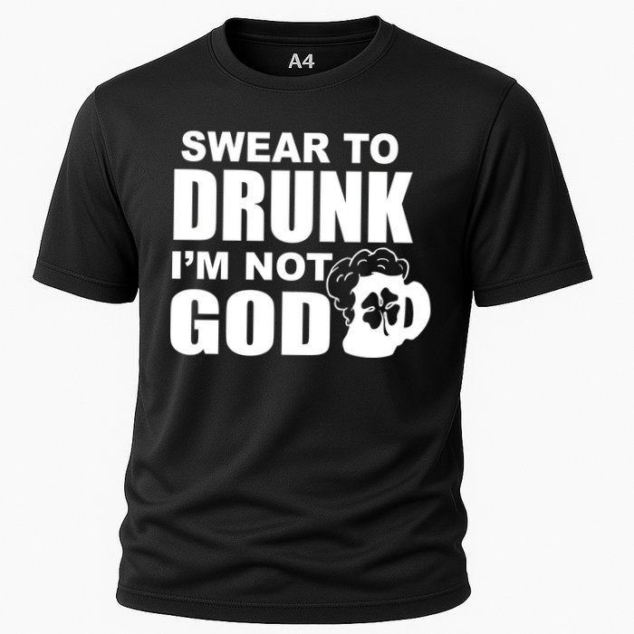 Swear To Drunk I'm Not God Funny St. Patrick's Day Performance Shirt