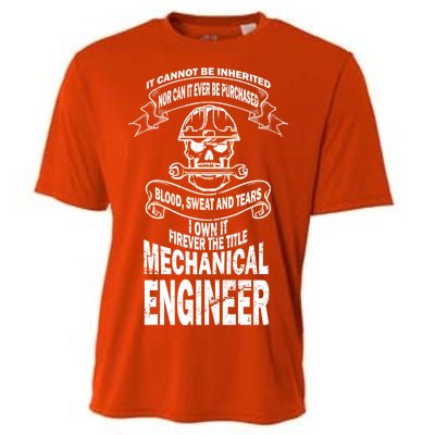 Sweat Blood Tears Mechanical Engineer Cooling Performance Crew T-Shirt