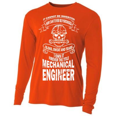 Sweat Blood Tears Mechanical Engineer Cooling Performance Long Sleeve Crew