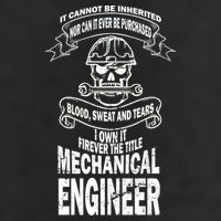 Sweat Blood Tears Mechanical Engineer Cool Comfort Performance Bucket Hat
