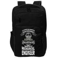 Sweat Blood Tears Mechanical Engineer Impact Tech Backpack