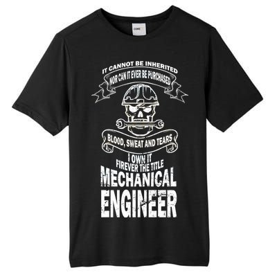 Sweat Blood Tears Mechanical Engineer Tall Fusion ChromaSoft Performance T-Shirt