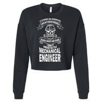 Sweat Blood Tears Mechanical Engineer Cropped Pullover Crew