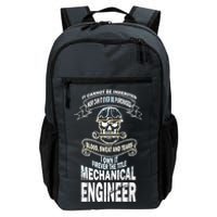 Sweat Blood Tears Mechanical Engineer Daily Commute Backpack