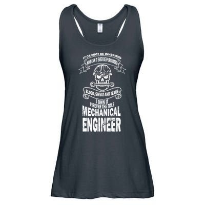 Sweat Blood Tears Mechanical Engineer Ladies Essential Flowy Tank